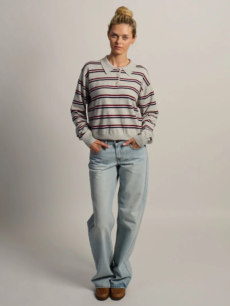 POLO LEVIS SUPER DOUX À MANCHES LONGUES