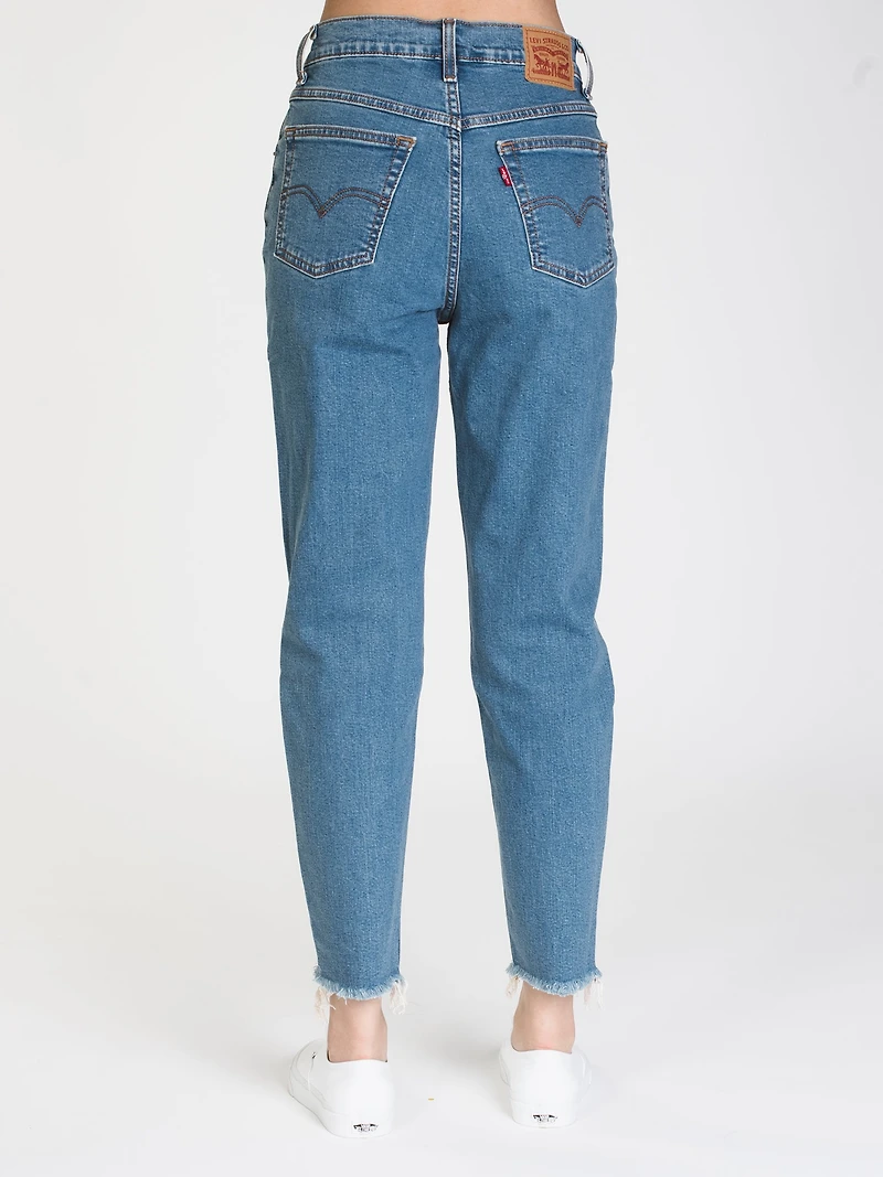 LEVIS MOM JEAN FRINGE ANKLE - CLEARANCE