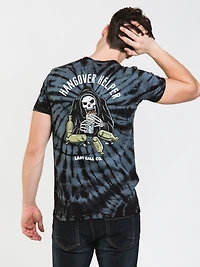 T-SHIRT TIE DYE SPIRAL HELPER POUR HOMME