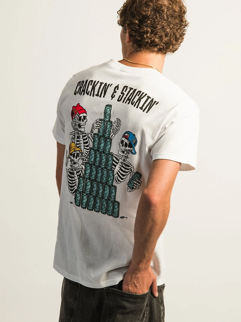 LAST CALL CRACKIN & STACKIN T-SHIRT
