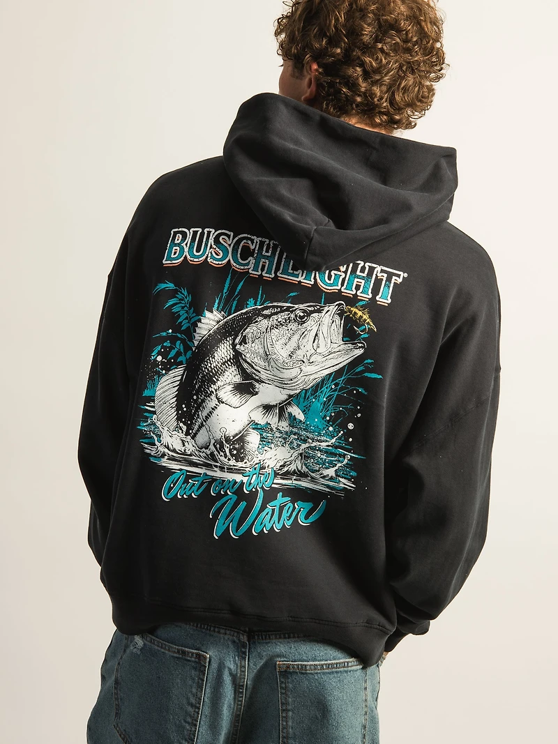 LICENSED BUSCH FISHING RELAXED FIT HOODIE