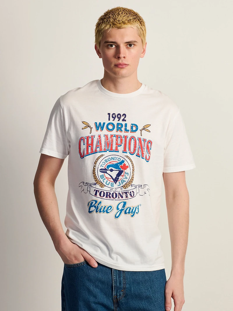 T-SHIRT MAD ENGINE BLUE JAYS CHAMPS