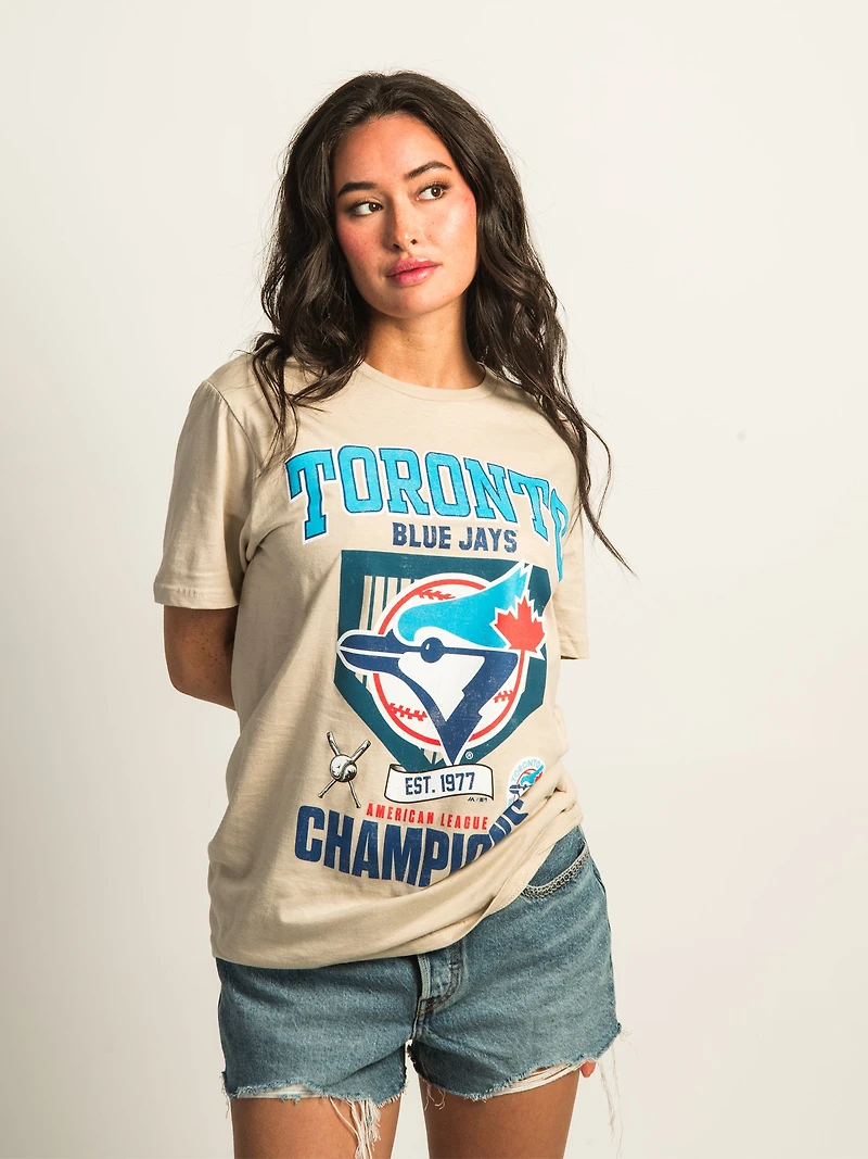 MAD ENGINE BLUE JAYS RETRO T-SHIRT