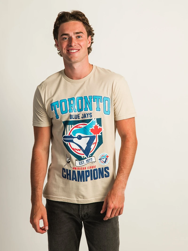 MAD ENGINE BLUE JAYS RETRO T-SHIRT