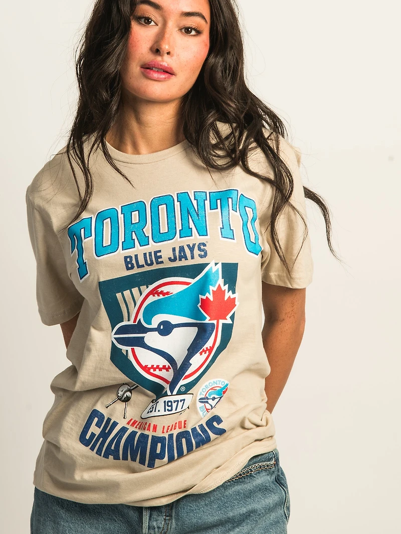 MAD ENGINE BLUE JAYS RETRO T-SHIRT