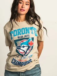 MAD ENGINE BLUE JAYS RETRO T-SHIRT