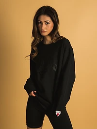 NBA CHICAGO BULLS TONAL EMBROIDERED CREW - CLEARANCE