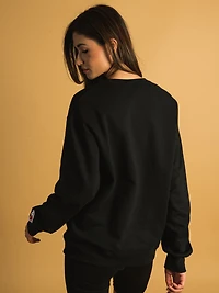 NBA CHICAGO BULLS TONAL EMBROIDERED CREW - CLEARANCE