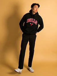 SWEAT À CAPUCHE BRODÉ NBA CHICAGO BULLS - DÉGAGEMENT