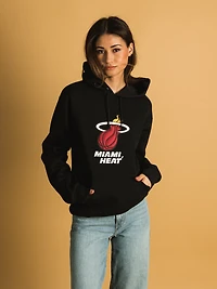 NBA MIAMI HEAT EMBROIDERED HOODIE - CLEARANCE
