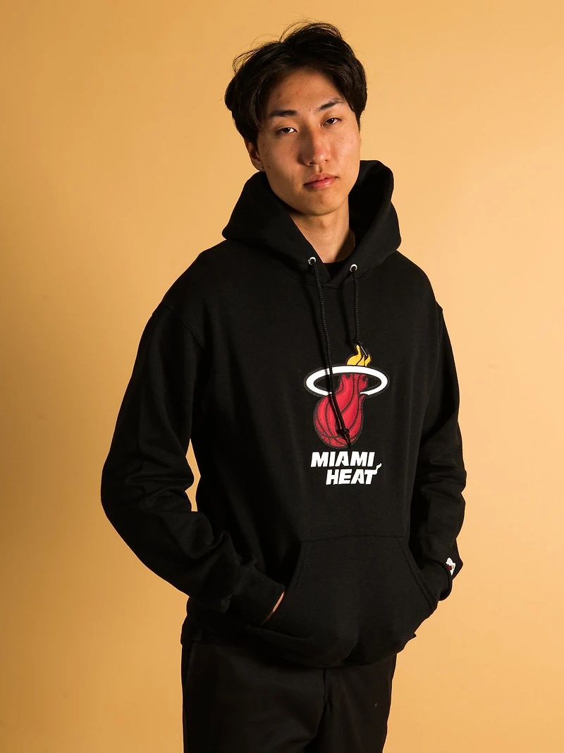 NBA MIAMI HEAT EMBROIDERED HOODIE - CLEARANCE