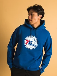 NBA PHILADELPHIA 76ERS EMBROIDERED HOODIE - CLEARANCE