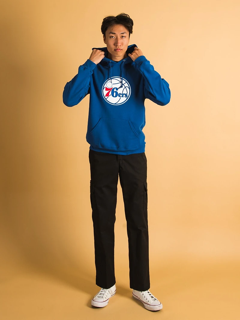 NBA PHILADELPHIA 76ERS EMBROIDERED HOODIE - CLEARANCE
