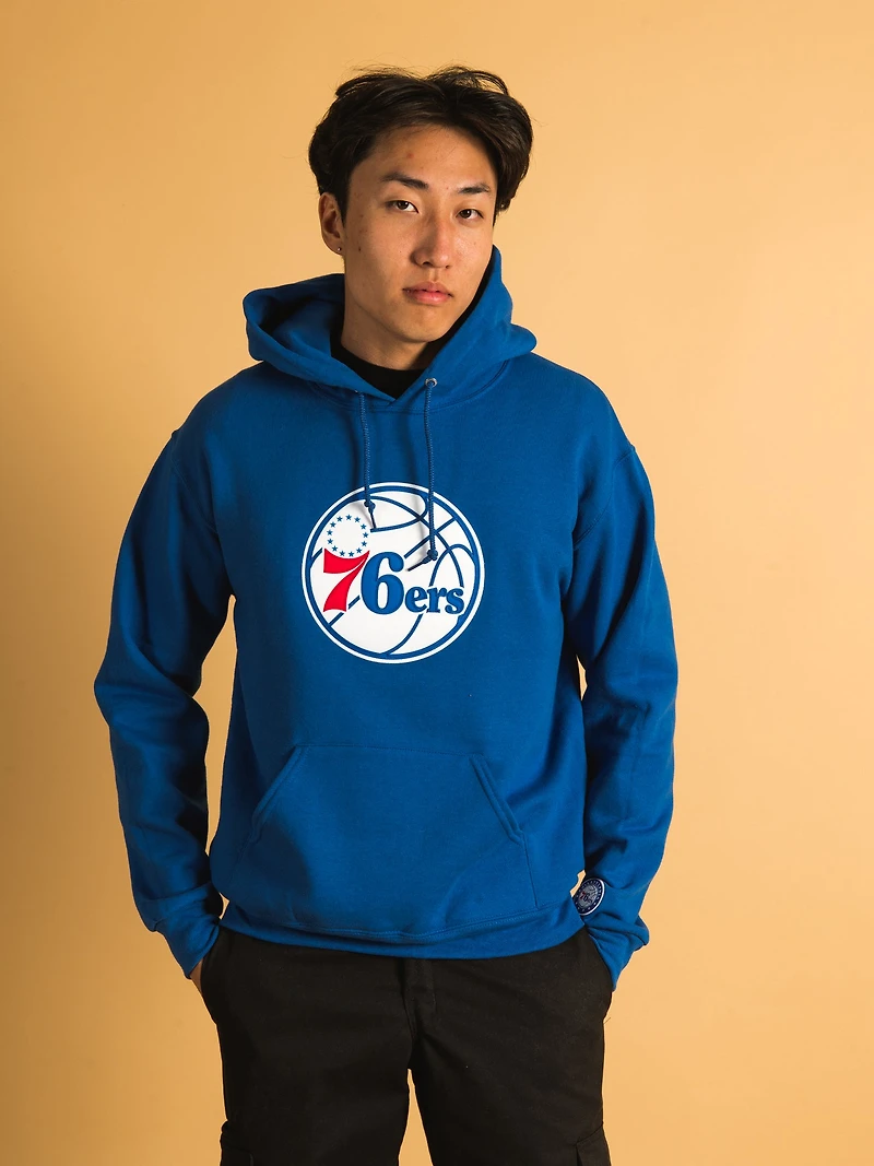 NBA PHILADELPHIA 76ERS EMBROIDERED HOODIE - CLEARANCE