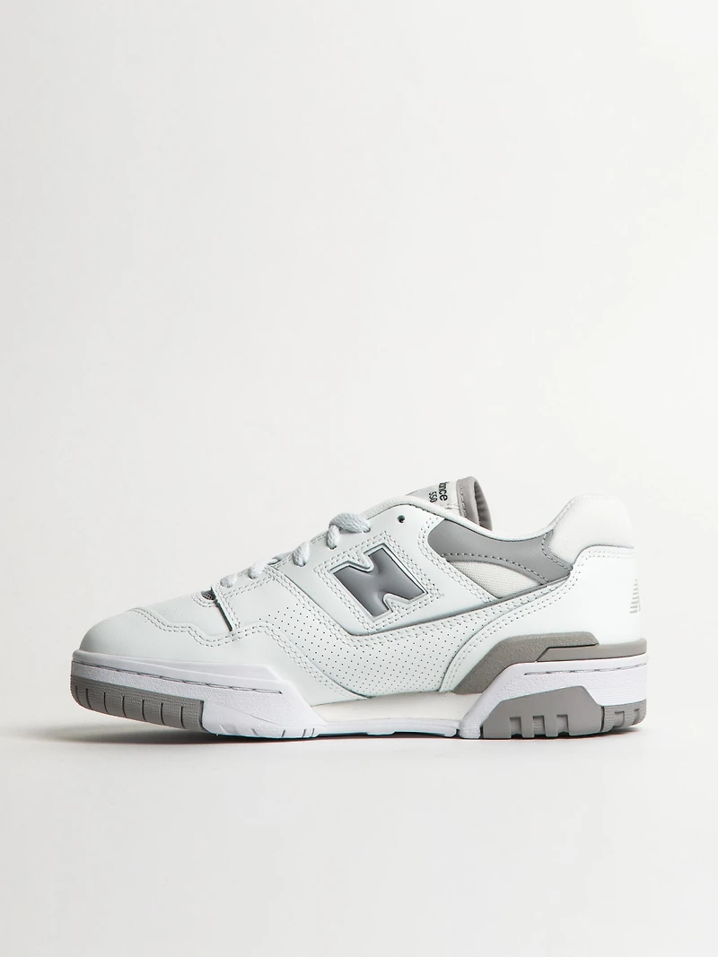 WOMENS NEW BALANCE THE 550 SNEAKER - WHITE/RAINCLOUD