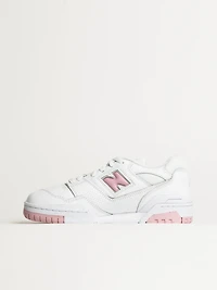 WOMENS NEW BALANCE THE 550 SNEAKER - WHITE/TWILIGHT HAZE