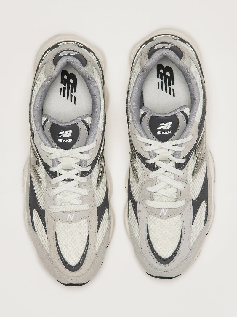 NEW BALANCE THE 603 SNEAKER - WHITE
