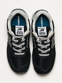 KIDS NEW BALANCE 574 - BLACK/WHITE
