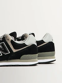 KIDS NEW BALANCE 574 - BLACK/WHITE