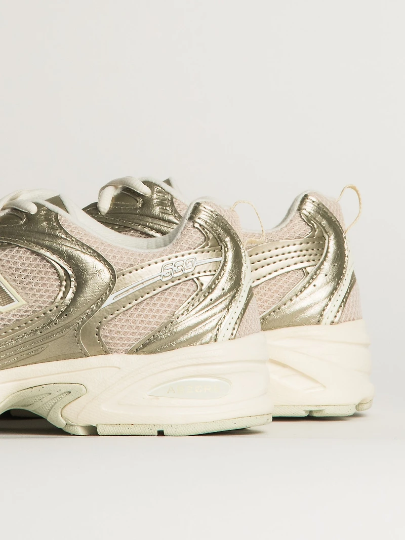 WOMENS NEW BALANCE THE 530 SNEAKER - GOLD