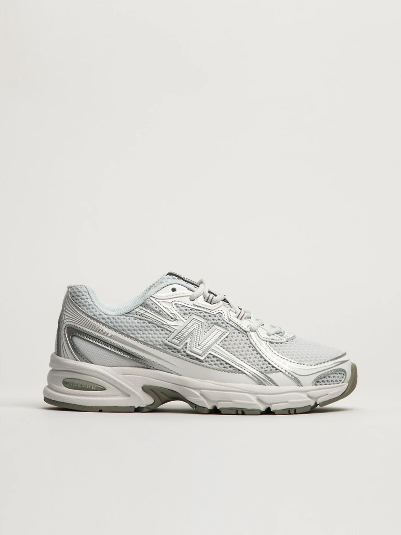 WOMENS NEW BALANCE THE 740 - WHITE METALLIC
