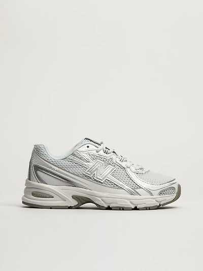 WOMENS NEW BALANCE THE 740 - WHITE METALLIC