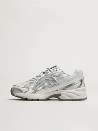 WOMENS NEW BALANCE THE 740 - WHITE METALLIC