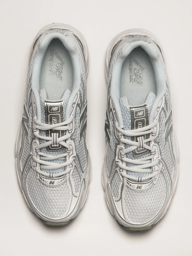 WOMENS NEW BALANCE THE 740 - WHITE METALLIC
