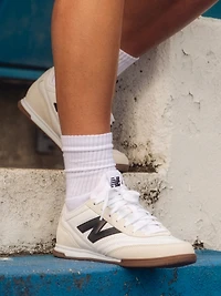 MENS NEW BALANCE THE RC42 SNEAKER - WHITE/BLACK