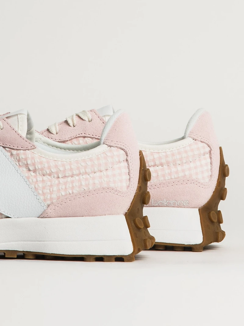 WOMENS NEW BALANCE THE 327 SNEAKER - STONE PINK