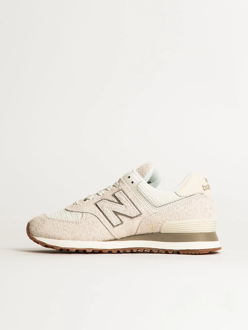 WOMENS NEW BALANCE THE 574 SNEAKER - SEA SALT