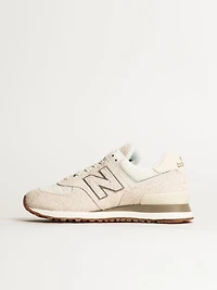 WOMENS NEW BALANCE THE 574 SNEAKER - SEA SALT