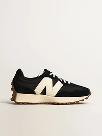 WOMENS NEW BALANCE THE 327 SNEAKER - BLACK/WHITE