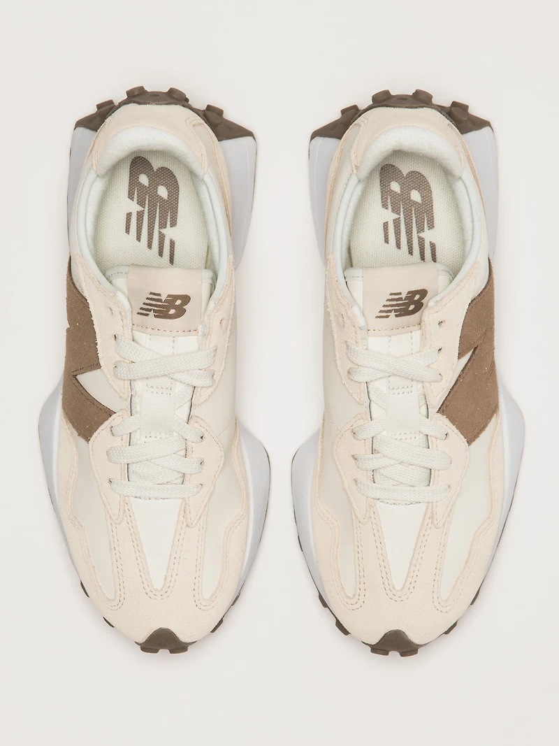 NEW BALANCE LA BASKET 327 - CRÈME
