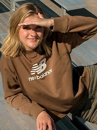 HOODIE ESSENTIALS STACKED LOGO