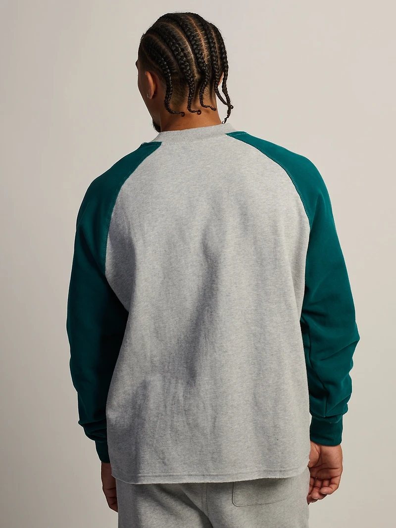 NFL EAGLES RAGLAN CREWNECK