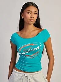 T-shirt élégant OTS NFL MIAMI DOLPHINS