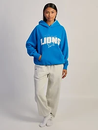 NFL DETRIOT LIONS STITCH HOODIE
