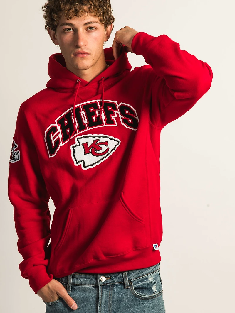 RUSSELL ATHLETIC KANSAS CITY CHEIFS PULLOVER HOODIE