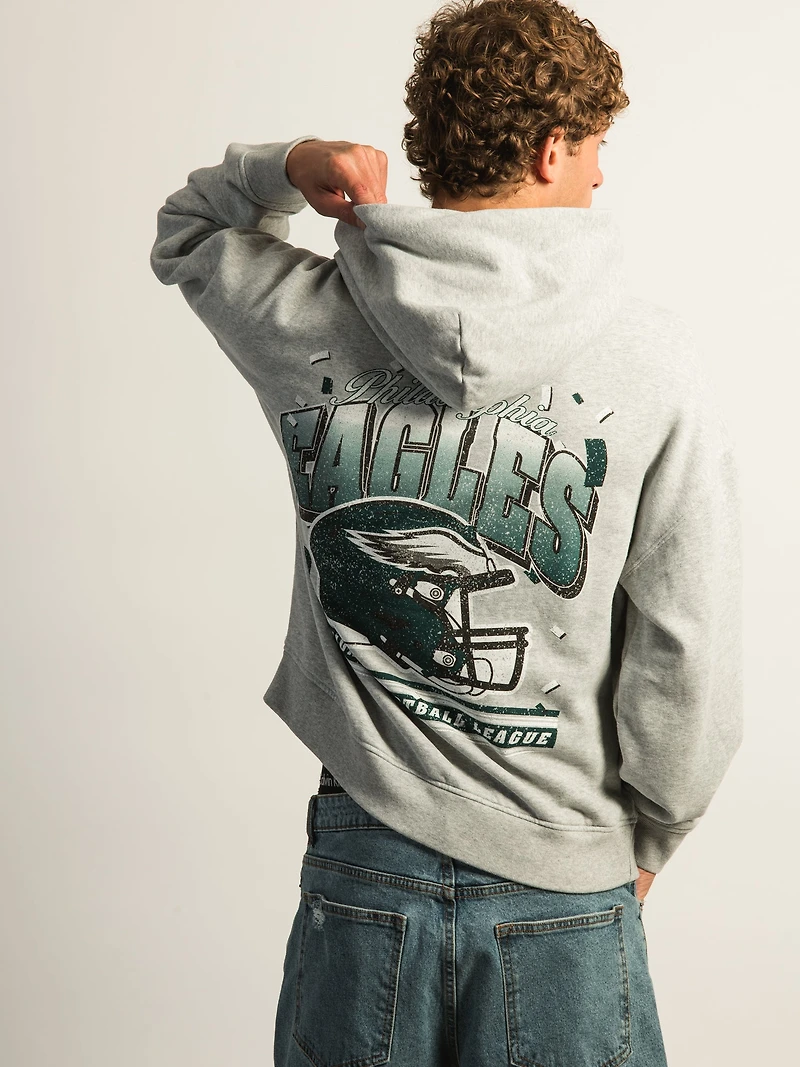 NFL PHILADELPHIA EAGLES PULLOVER EMBROIDERED HOODIE