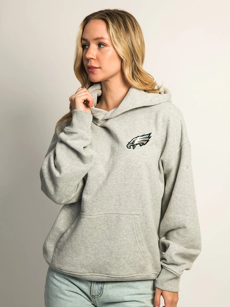 RUSSELL ATHLETIC PHILADELPHIA EAGLES PULL-OVER À CAPUCHE BRODÉ