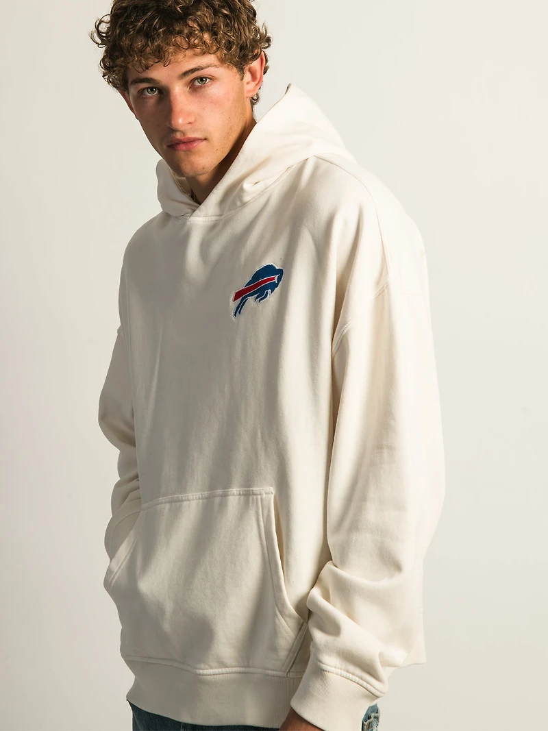 RUSSELL ATHLETIC BUFFALO BILLS PULL-OVER À CAPUCHE BRODÉ