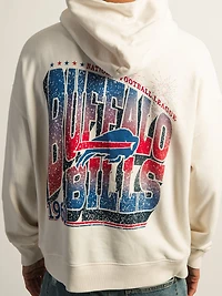RUSSELL ATHLETIC BUFFALO BILLS PULL-OVER À CAPUCHE BRODÉ