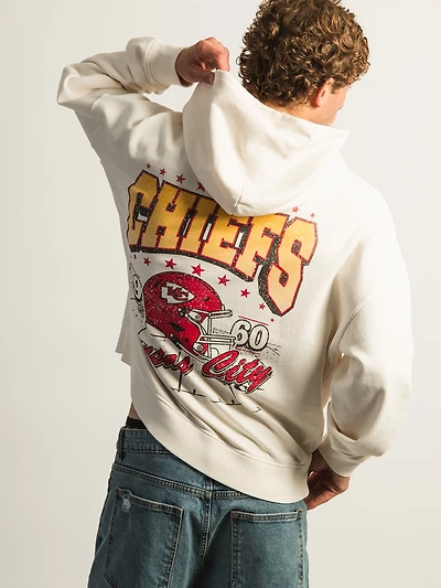 RUSSELL ATHLETIC KANSAS CITY CHEIFS PULLOVER BRODÉ HOODIE