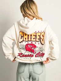 RUSSELL ATHLETIC KANSAS CITY CHEIFS PULLOVER BRODÉ HOODIE
