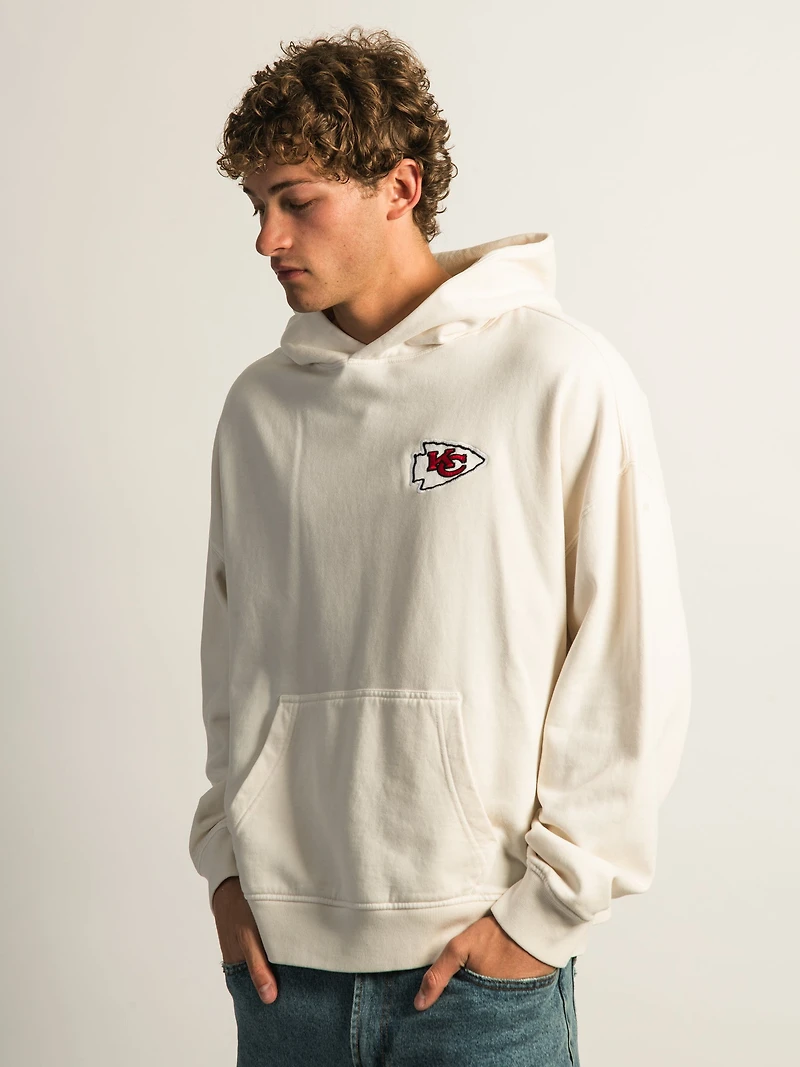 RUSSELL ATHLETIC KANSAS CITY CHEIFS PULLOVER BRODÉ HOODIE