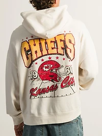 RUSSELL ATHLETIC KANSAS CITY CHEIFS PULLOVER BRODÉ HOODIE