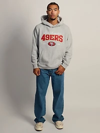 NFL 49ERS EMBROIDERED HOODIE