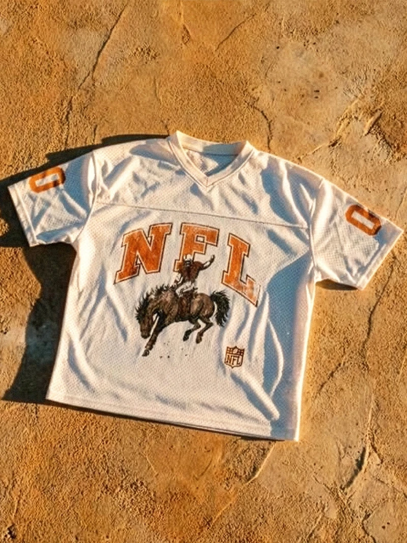 NFL WESTERN MESH FOOTBALL TEE