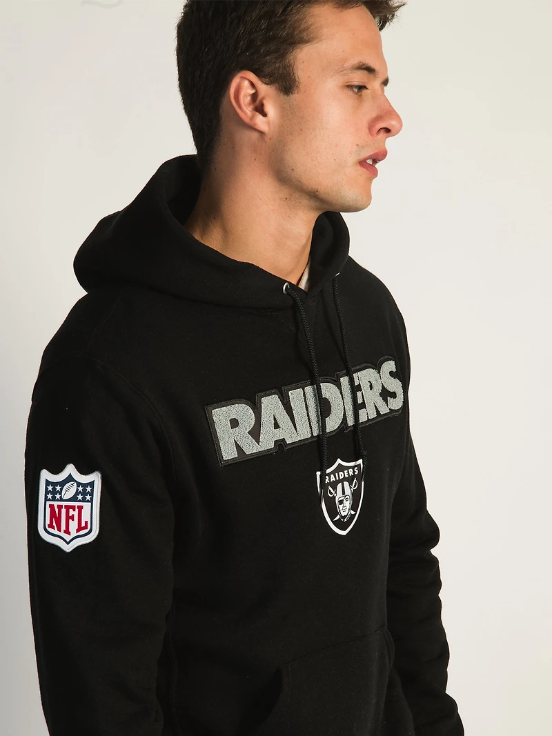 NFL LAS VEGAS RAIDERS END ZONE PULLOVER HOODIE - CLEARANCE
